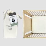 Bamboo Ivory Crib Sheet